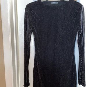 Glitter body con dress